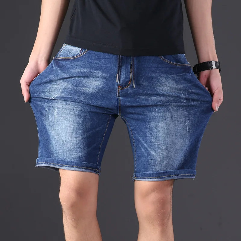 Plus size men's denim shorts plus size 12XL