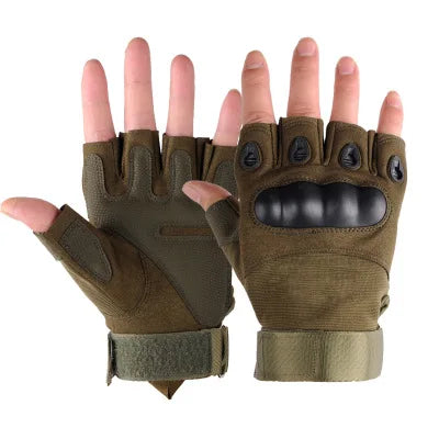 Guantes Gym Tactical Fitness Gloves Protective Shell Army