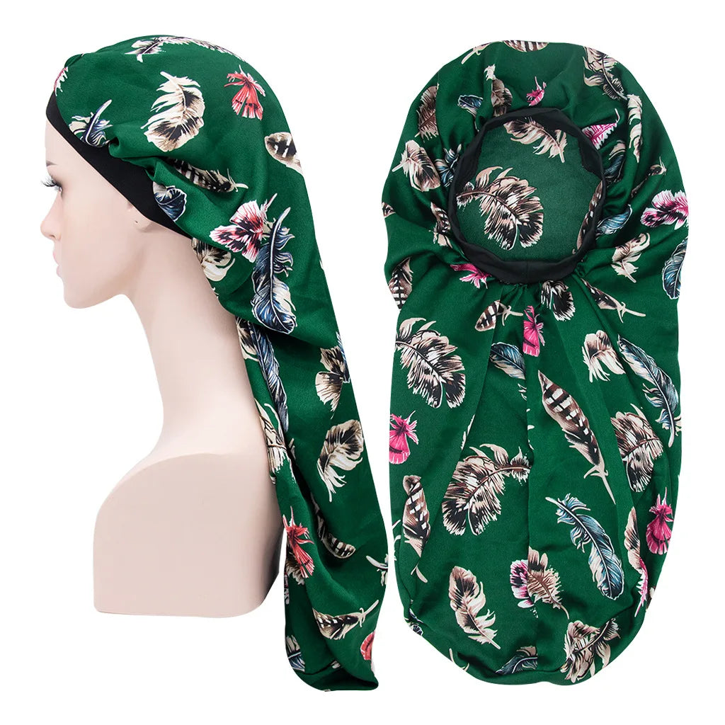 Long Tail Hat NewLady Hair Silk Hat Hairdressing