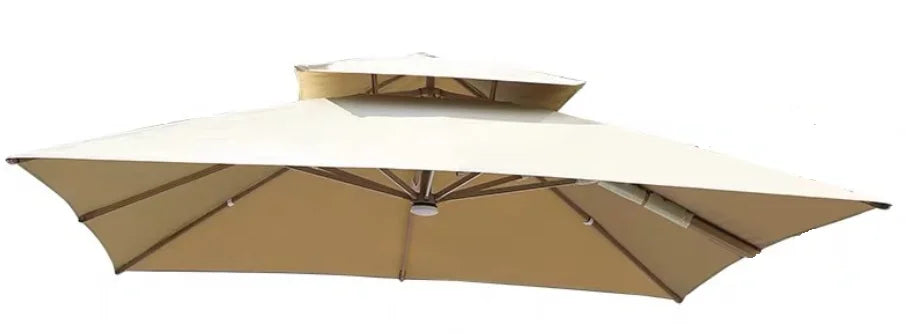 Patio umbrella canopy replacement 3mx3m square garden umbrella