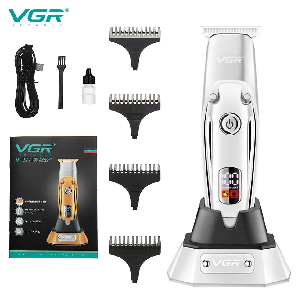 VGR V277 Electric Hair Clipper Rechargeable Portable Home