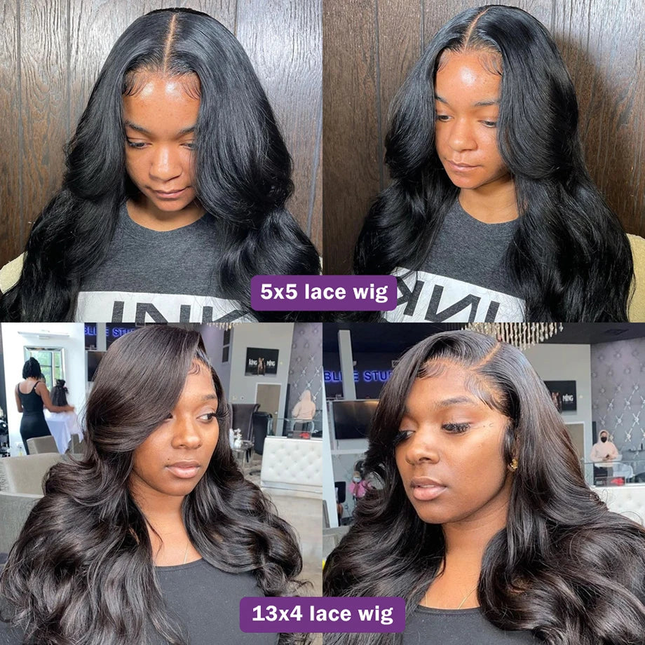 Body Wave Lace Front Wig 4x4 5x5 Lace