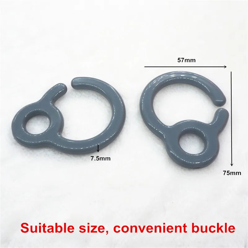 Chenkai 20pcs baby dummy pacifier Hook Food Grade