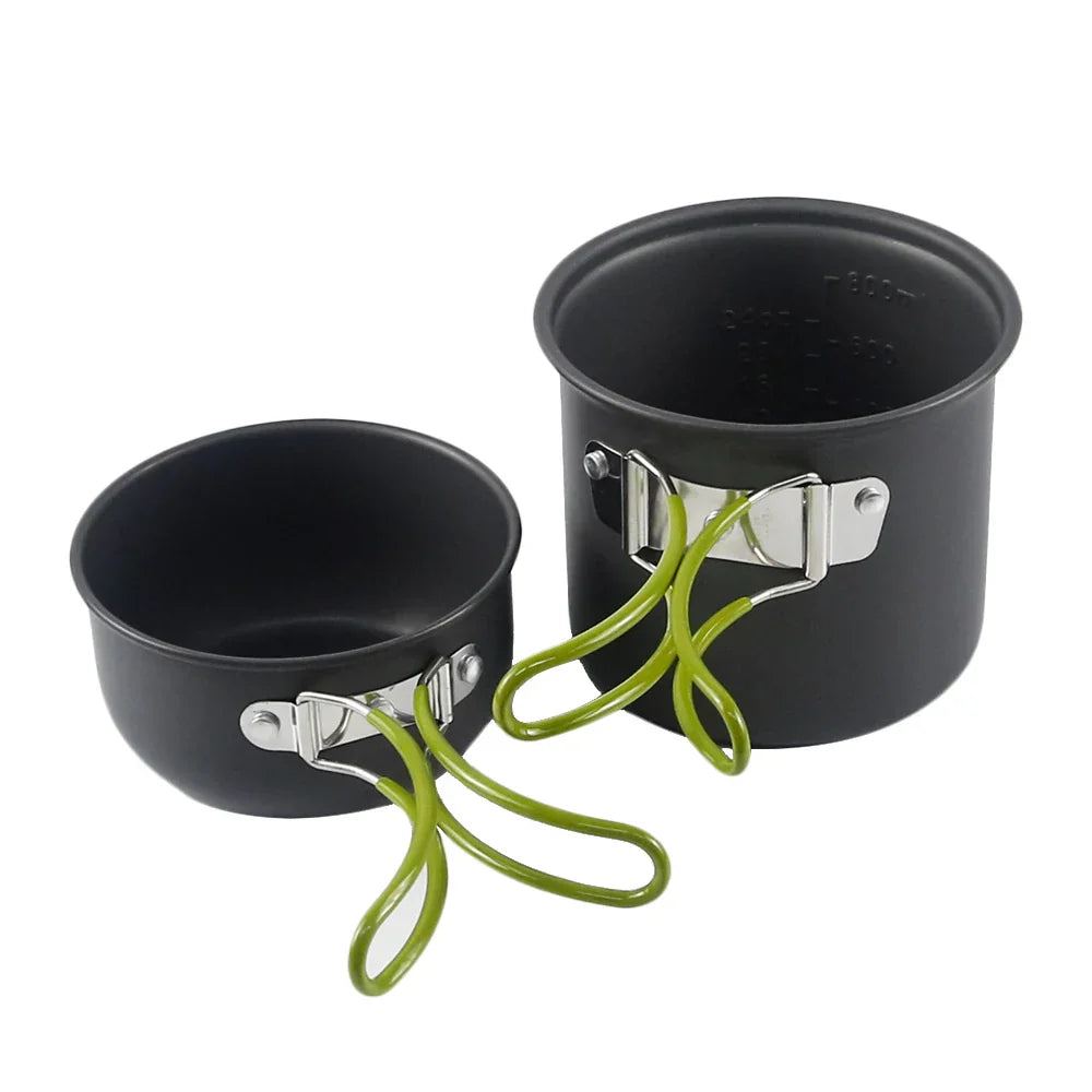 X-eped Travel Camping cookware kit cooking set Ultralight