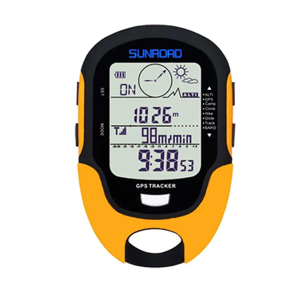 SUNROAD Multifunctional Handheld USB Compass Altimeter Barometer Digital