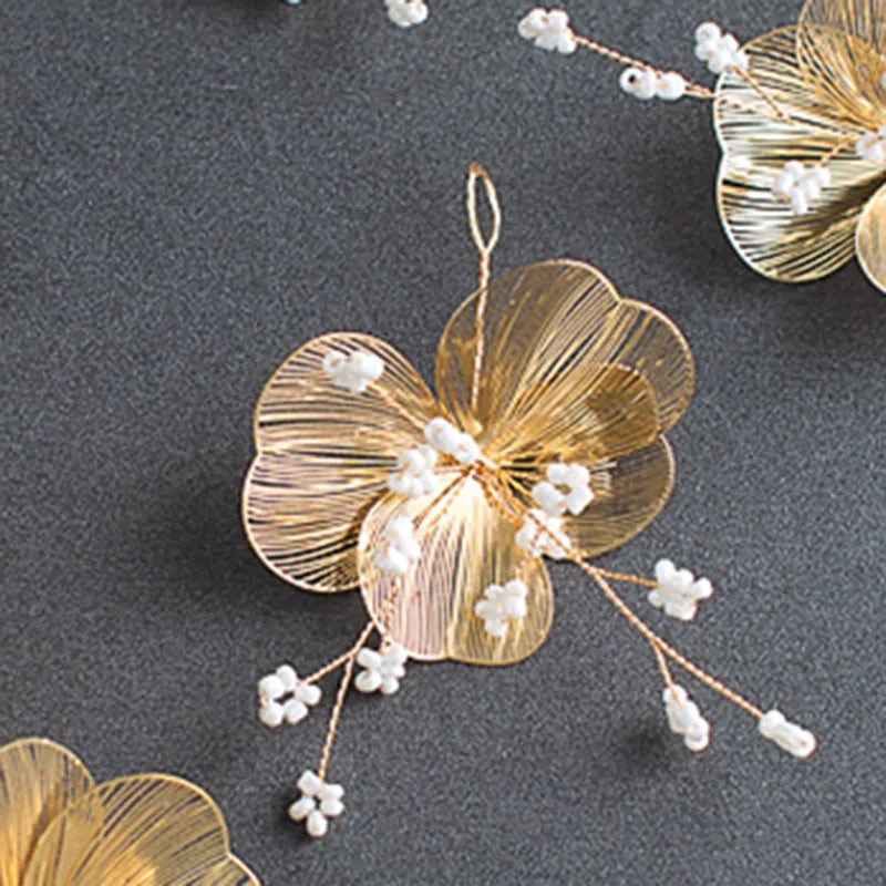 Flower Wedding Hair Accessories Hairband Bride Tiaras For