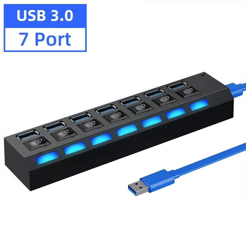 USB Hub 3.0 USB 3 0 Hub Multi