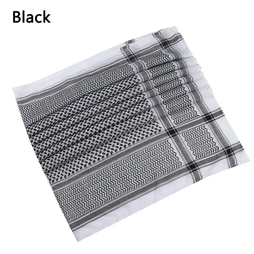 Square Neck Wrap Multifunction Headwrap Arabic Turban Hijab
