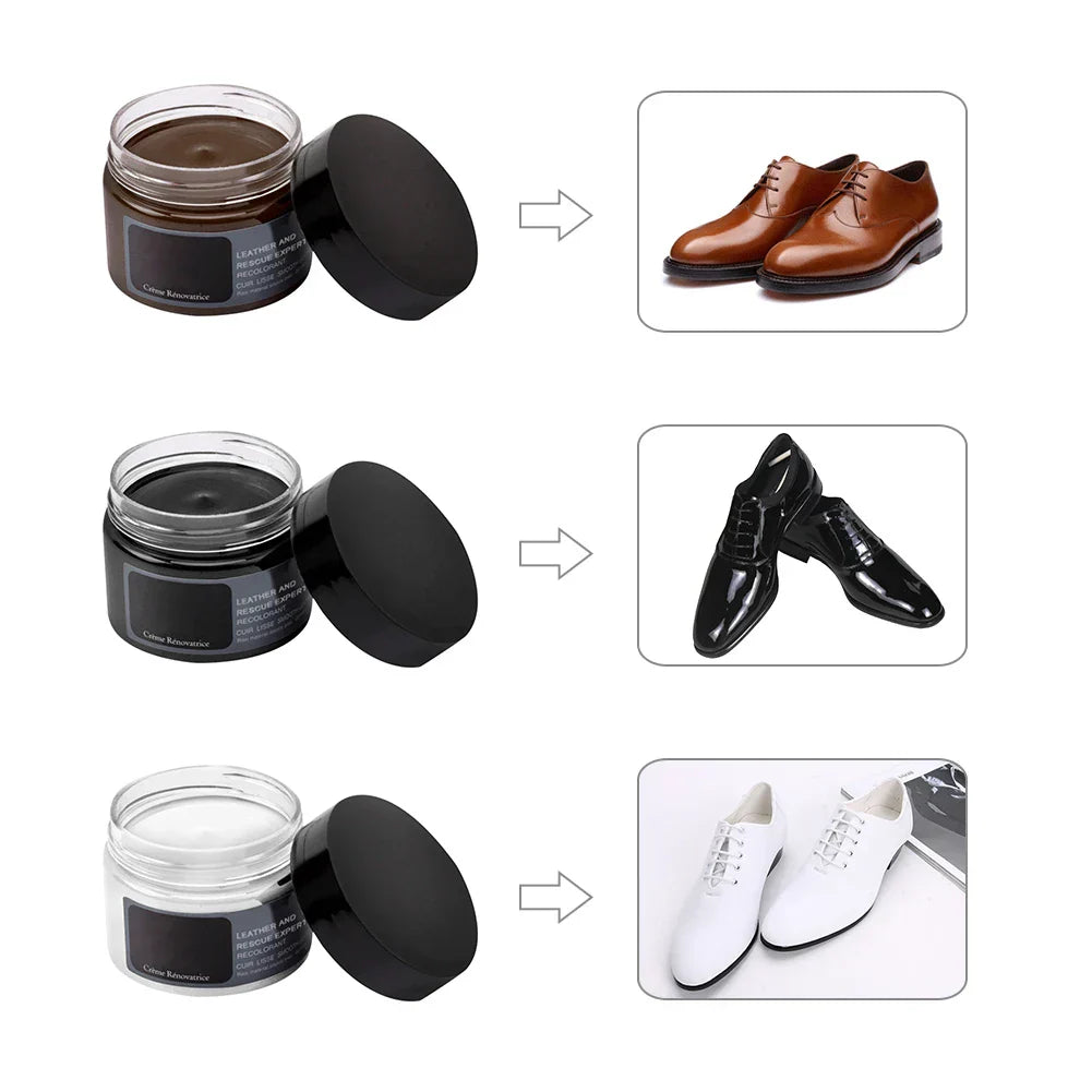 Ml Leather Coloring Paste Black White Brown Leather