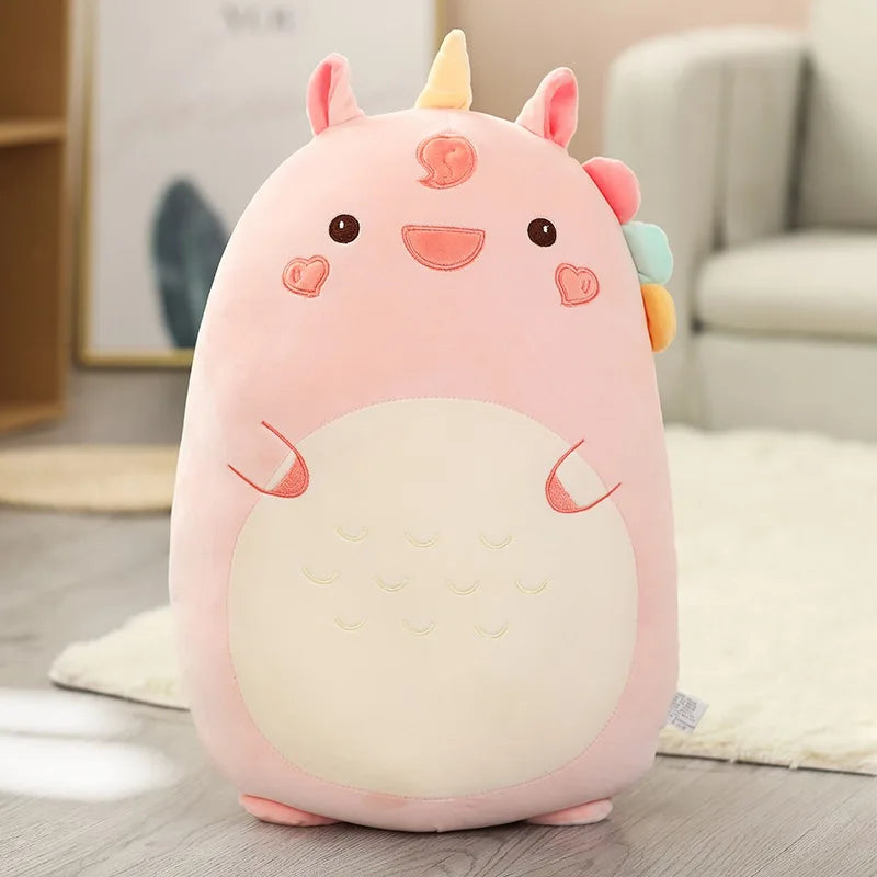 Squish Pillow Plush Toy Animal Kawaii Unicorn Dinosaur