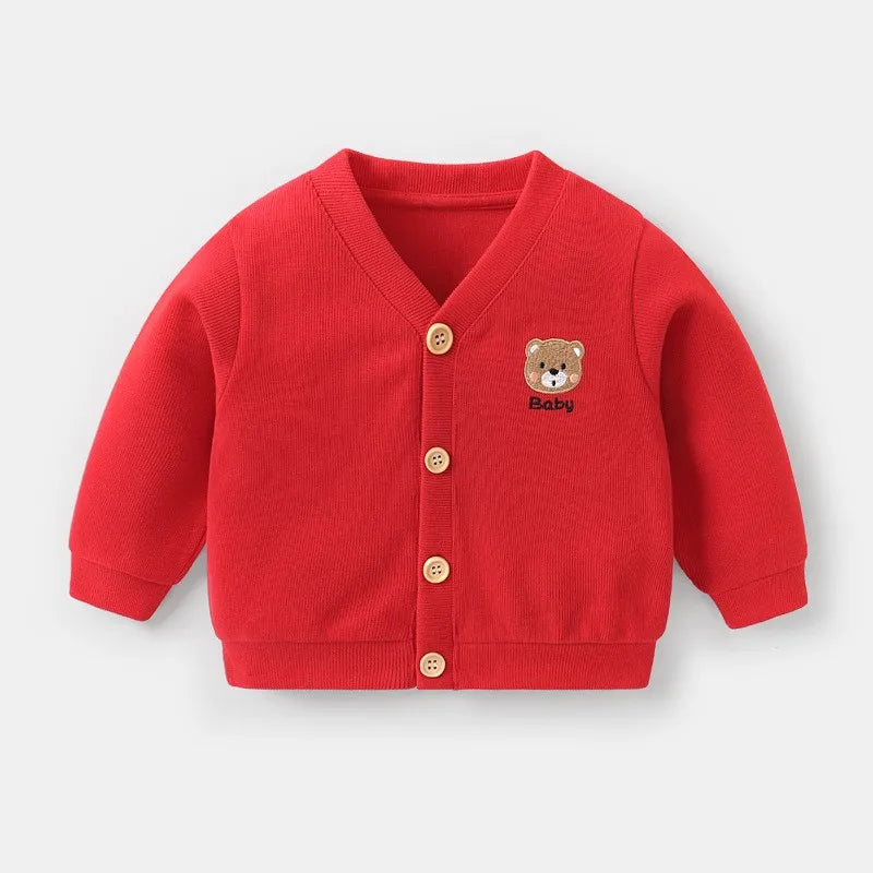 Newborn Baby Clothes Cotton Solid Baby Boys Girls