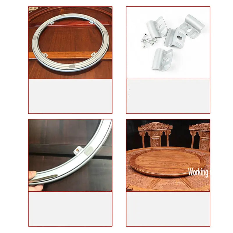 HQ WL01 Cold Rolled Steel Lazy Susan Turntable
