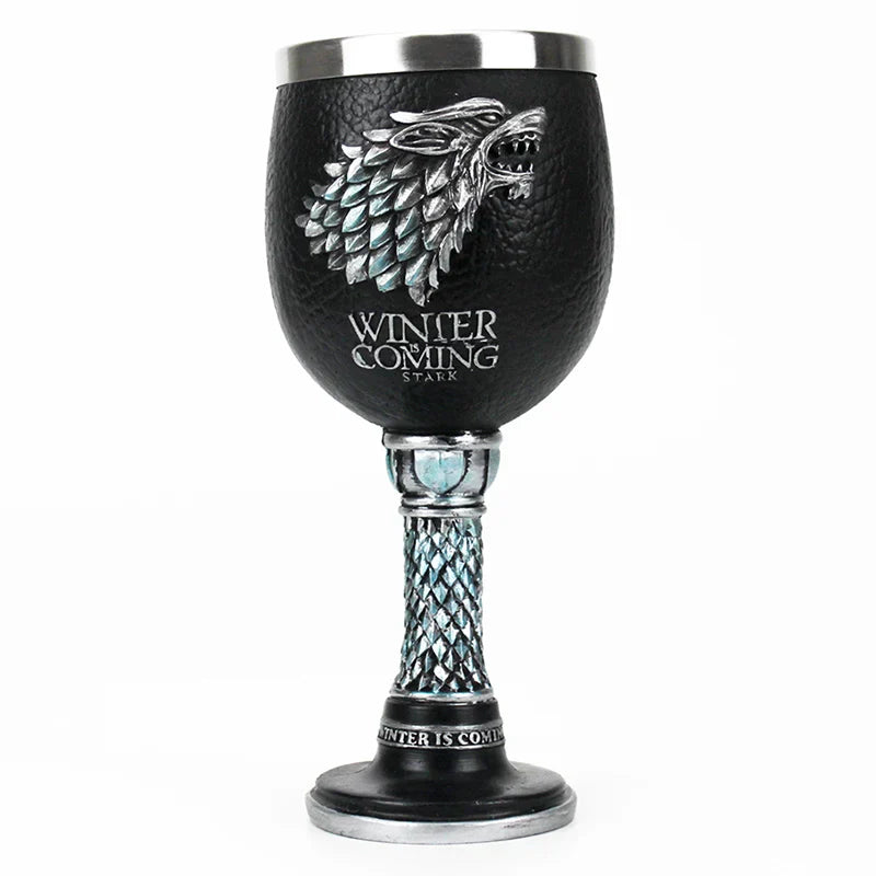 GOT Mug Goblet Stainless Steel Resin 3D Beer