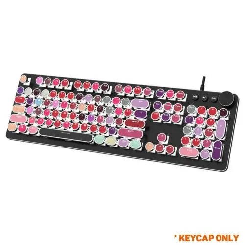 Game mechanical keyboard white punk keycap 104 KEYS
