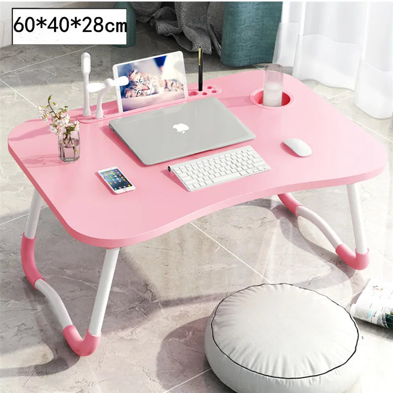 Home Folding Laptop Desk for Bed & Sofa