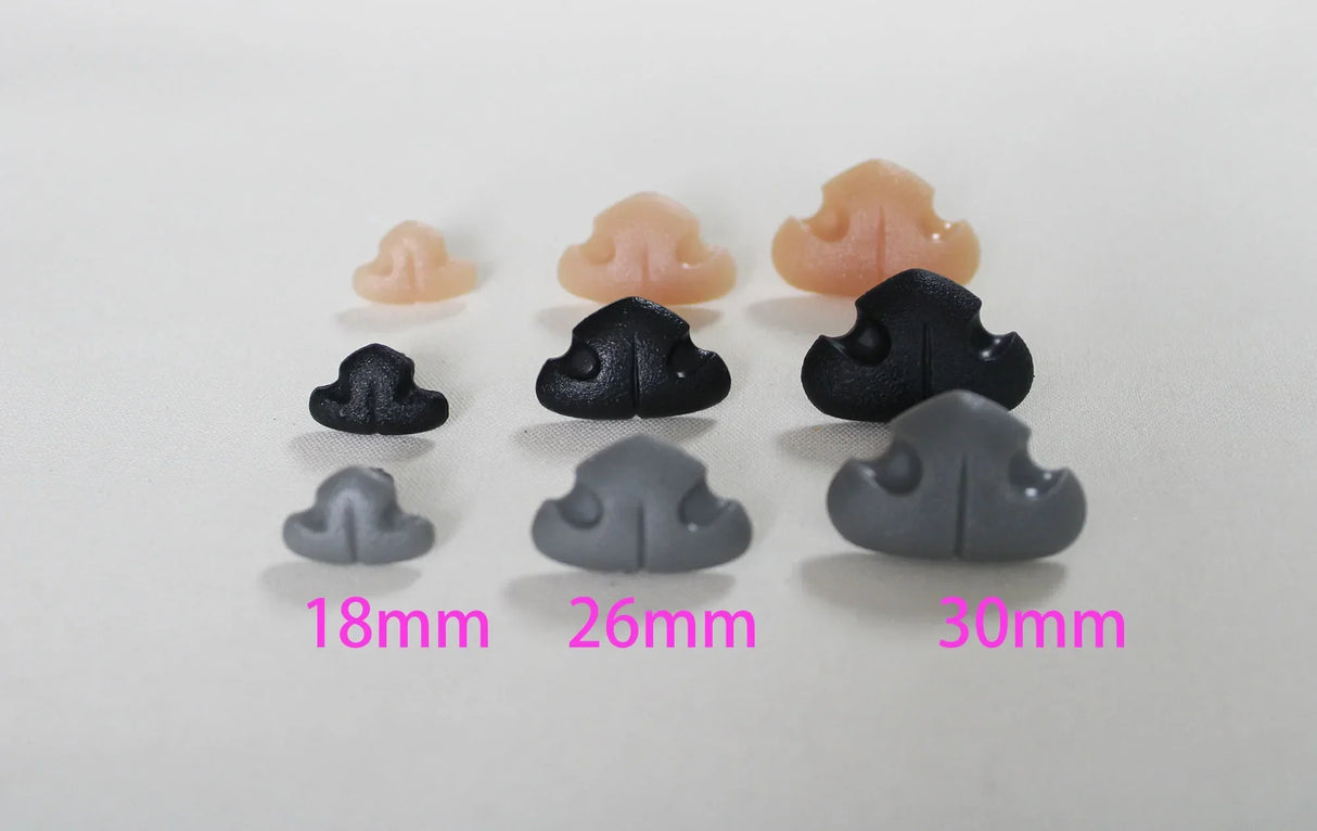30pcs/lot--new 18x12mm 16x26mm 20x30mm gray black flesh color