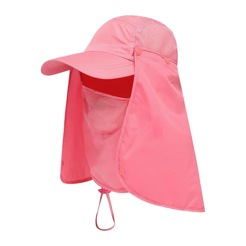 Protective Chapeu Feminino Neck Cover Ear Flap UV