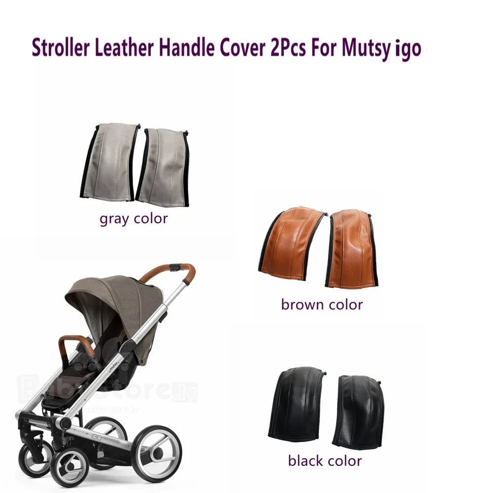 New Leather Pu Cover Mutsy iGO Handle Bumper