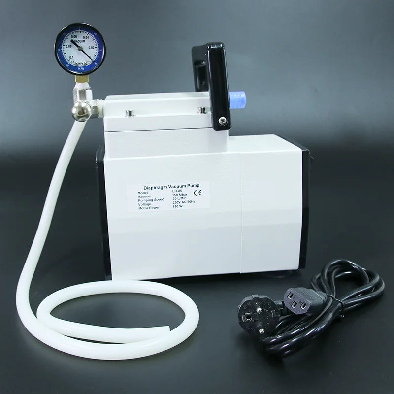 IKEME Lab Oil-free Diaphragm Vacuum Pump Portable Negative