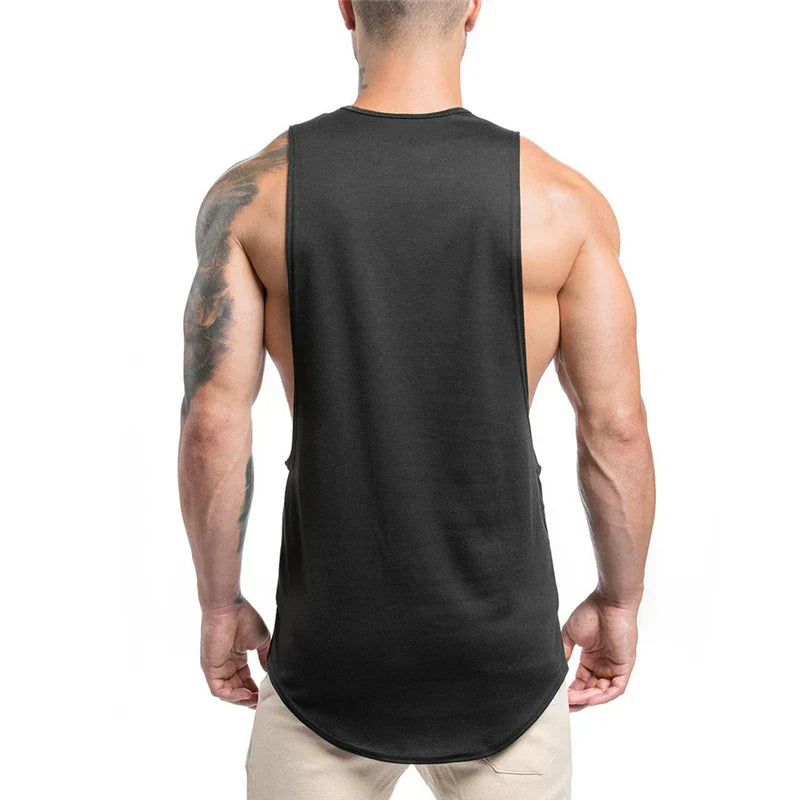 Mens Fitness Tank Tops Gym Clothing Bodybuilding Workout