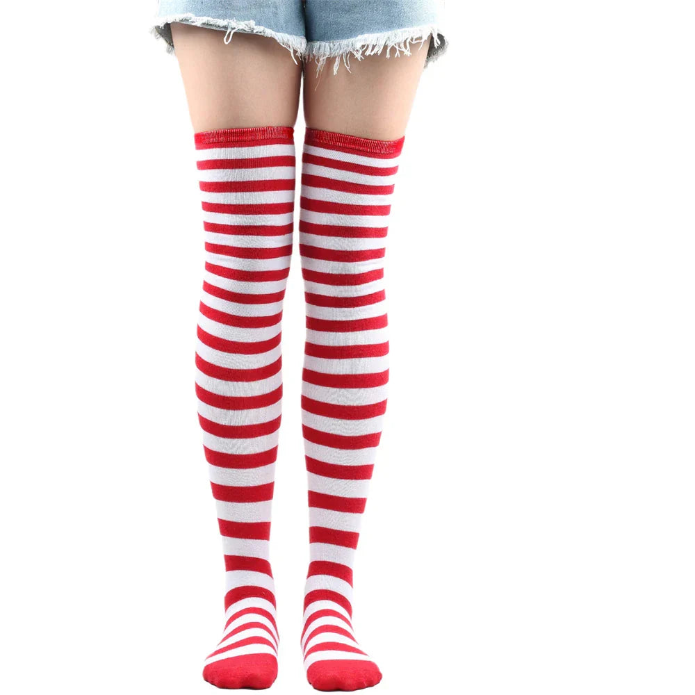 Women's Thigh High Over The Knee Socks For