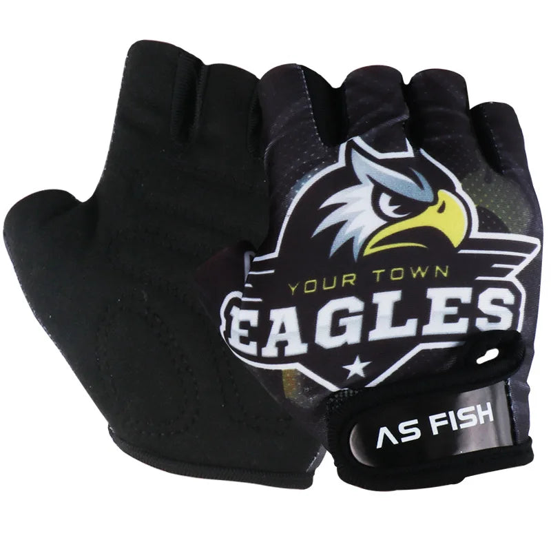 Cartoon XS S Bike Cycling Gloves for Kids