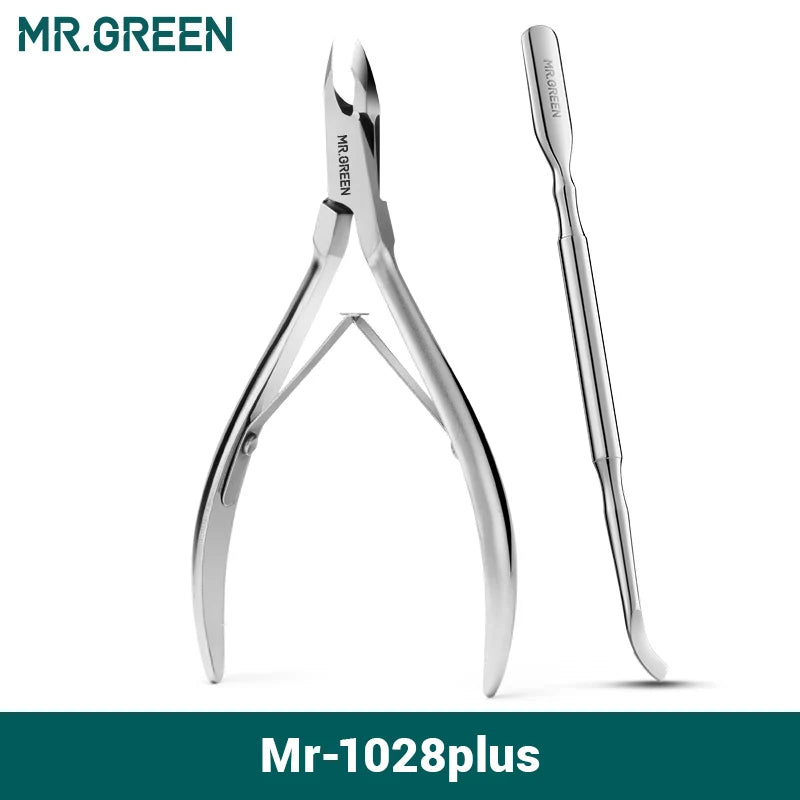 MR.GREEN Cuticle Nippers Nail Manicure Cuticle Scissors Clippers