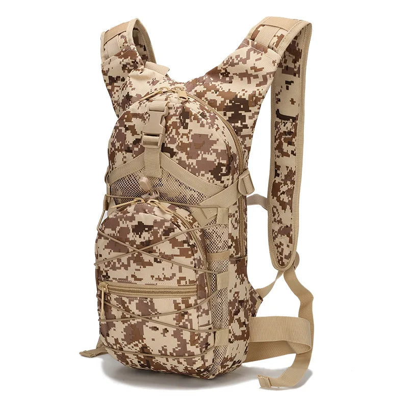 15L Molle Tactical Backpack - 800D Oxford Military Hiking Bag