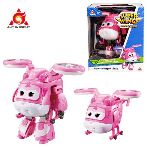 Super Wings 5 Inches Transforming Jett Dizzy Donnie