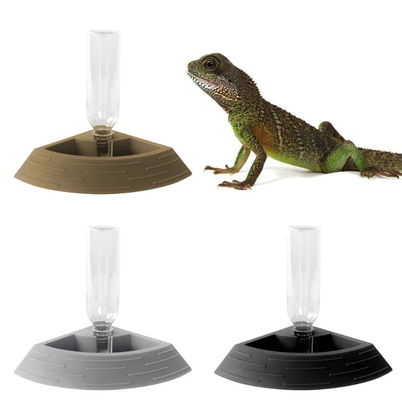 Automatic Reptile Feeder Waterer Tortoise Food and Water