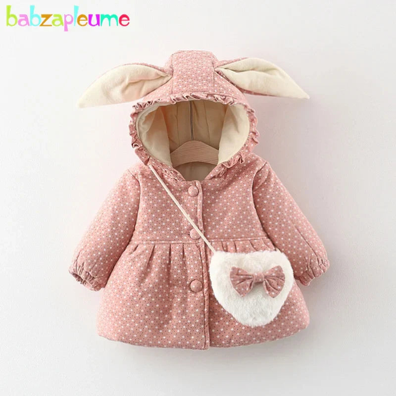 Winter Outerwear Infant Girl Clothes Toddler Jacket For