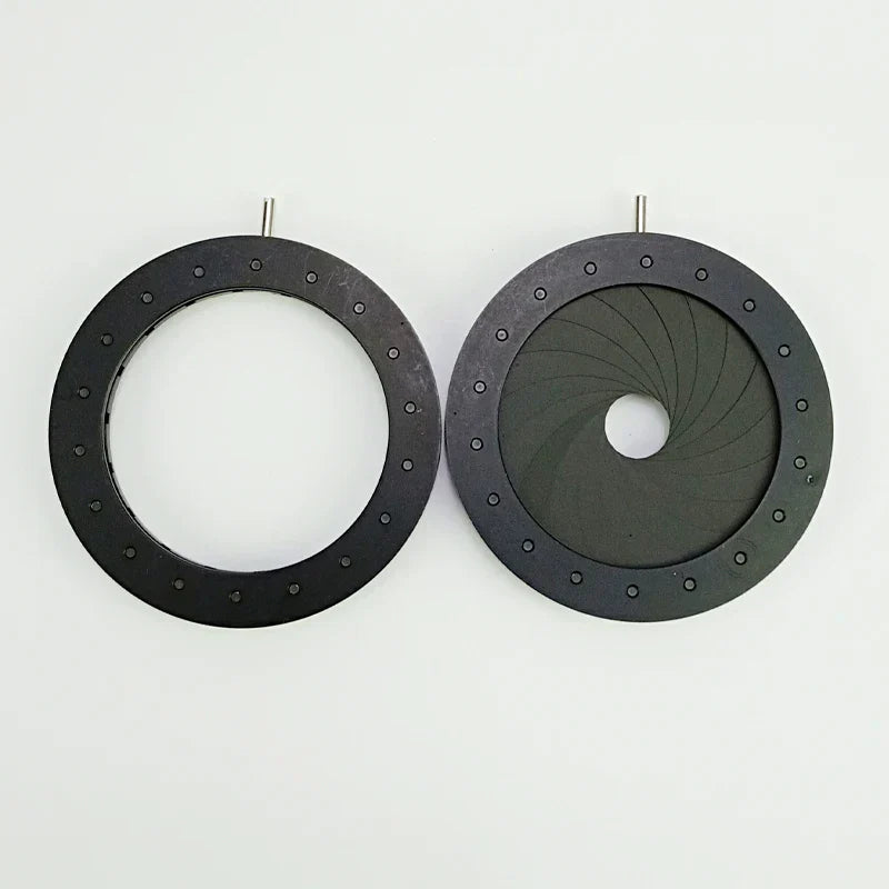 Adjustable 18 Blades F Microscope Lens Adapter 2.5-42mm