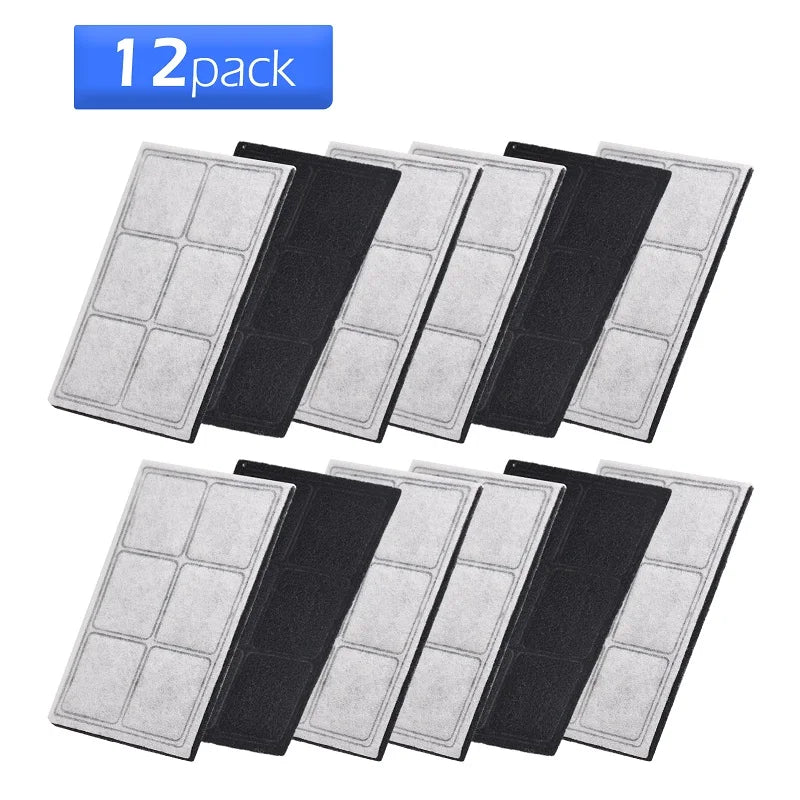 12 PCS Fountain Accessories Pet Water Fountain Filter