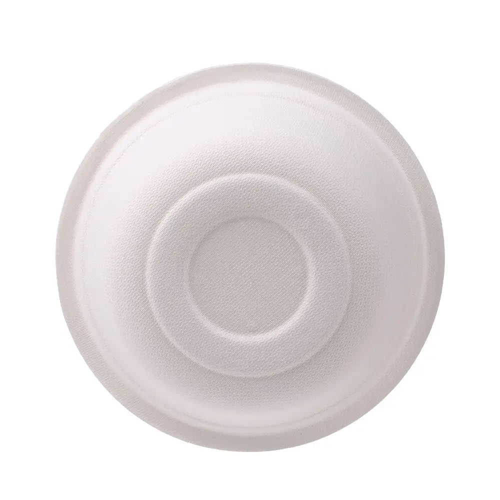 50PCS/Pack 220/350/500ml Disposable Dinnerware ECO-Friendly White Paper Bowl