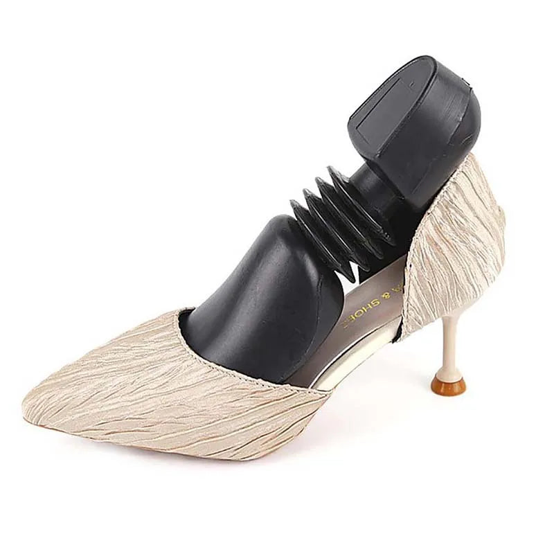 Practical Plastic Adjustable Length Men Shoe Trees Stretcher