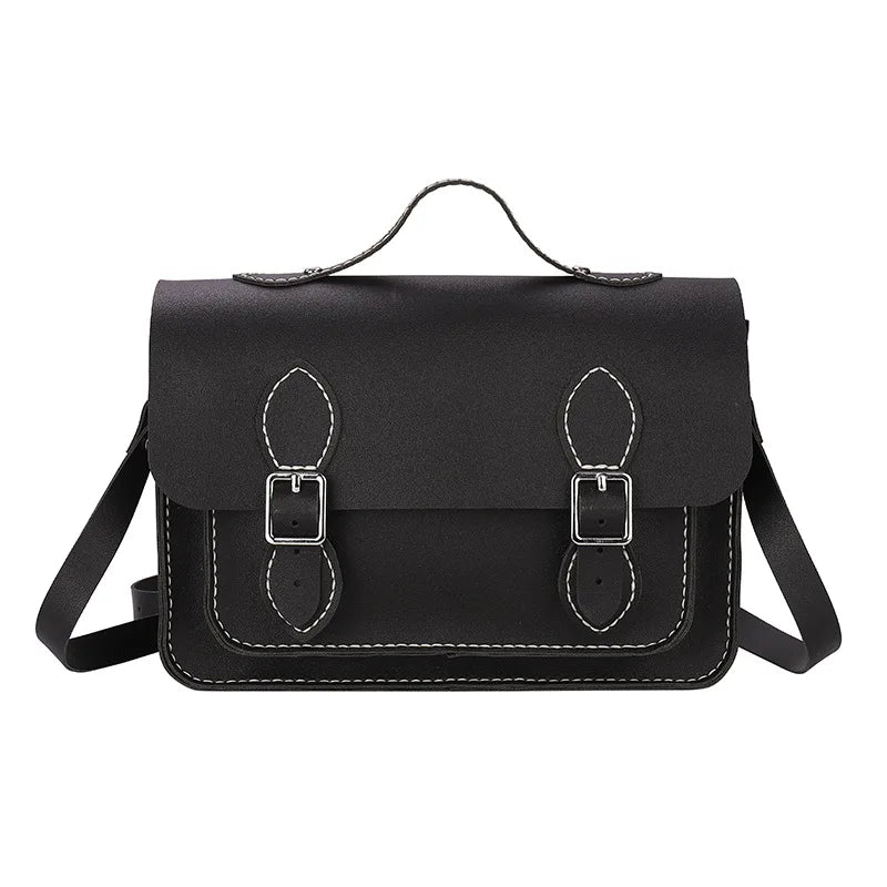 DIY Leather Cambridge Bag Handmade Sewing Women Crossbody