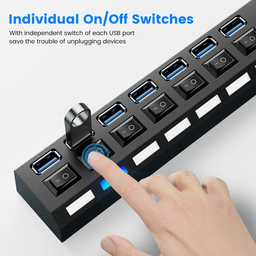 USB Hub 3.0 USB 3 0 Hub Multi