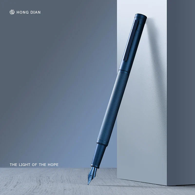 LT Hongdian Deep Blue Forest Metal Nib EF/F/Curved