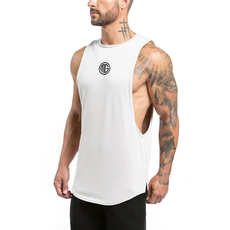 Mens Fitness Tank Tops Gym Clothing Bodybuilding Workout