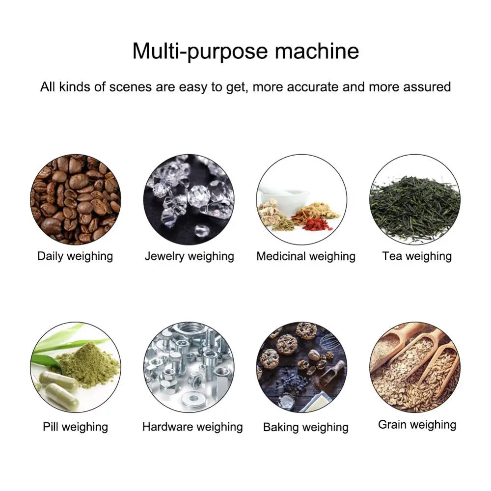 100g/50g/20g/10g Mini Digital Scale High Accuracy 0.001 Pocket