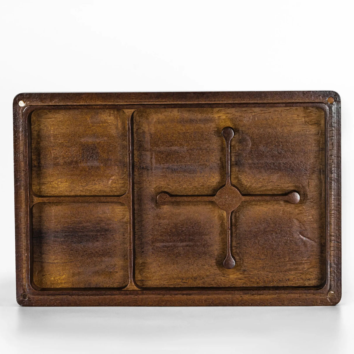 2 in 1 Rectangle Wooden Dice Case &