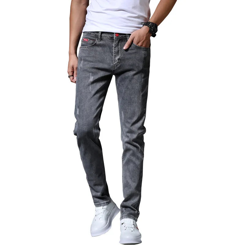 Fashion High Quality Stretch Casual Men Jeans Skinny