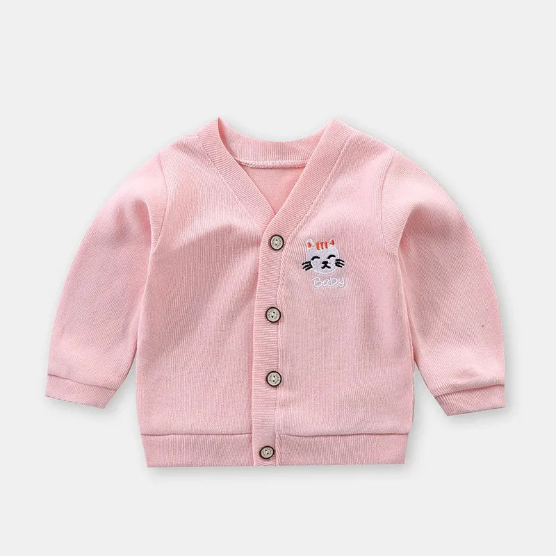 Newborn Baby Clothes Cotton Solid Baby Boys Girls