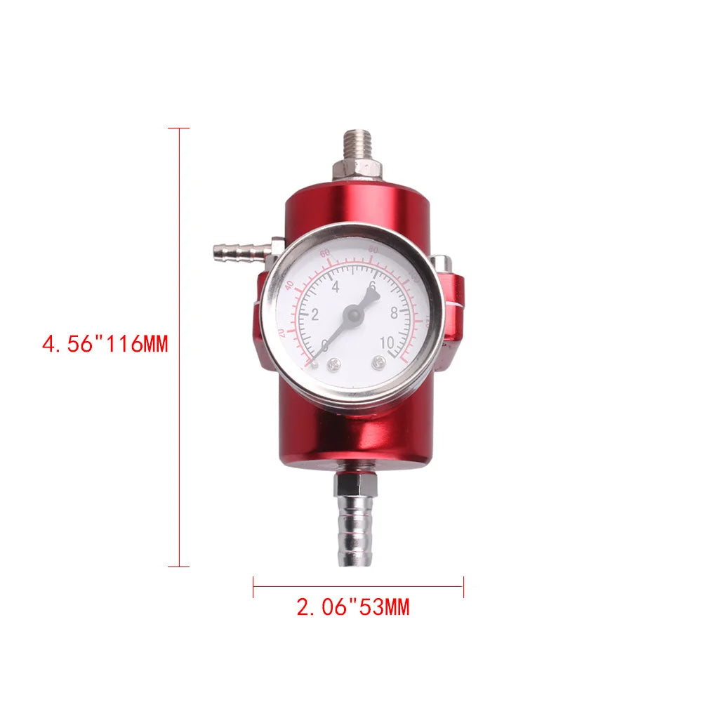 RASTPHigh Quality 0140 PSI Adjustable Fuel Pressure RegulatorFPR