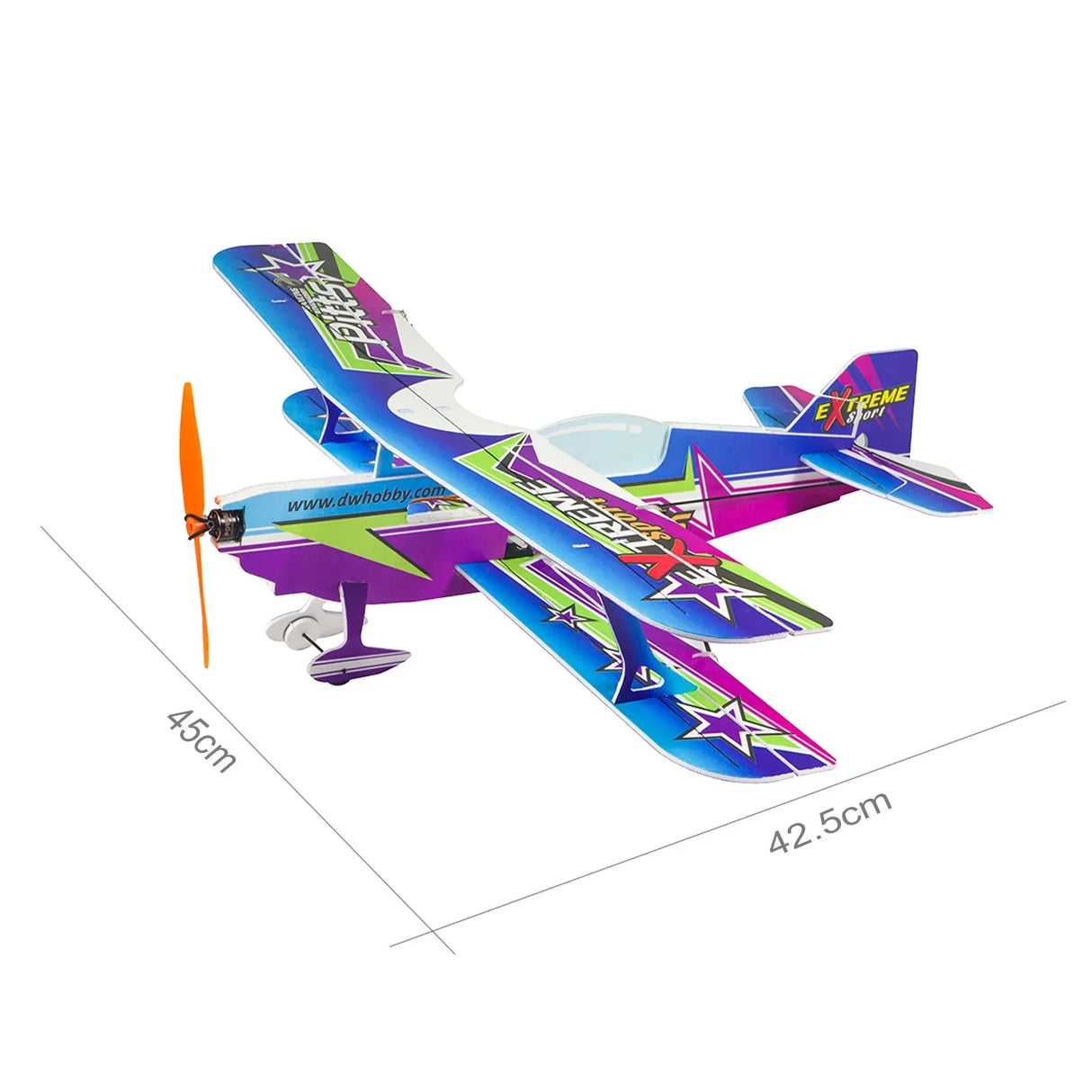 DWH E3005-154E PITTS RC Airplane Aircraft Foam Plane
