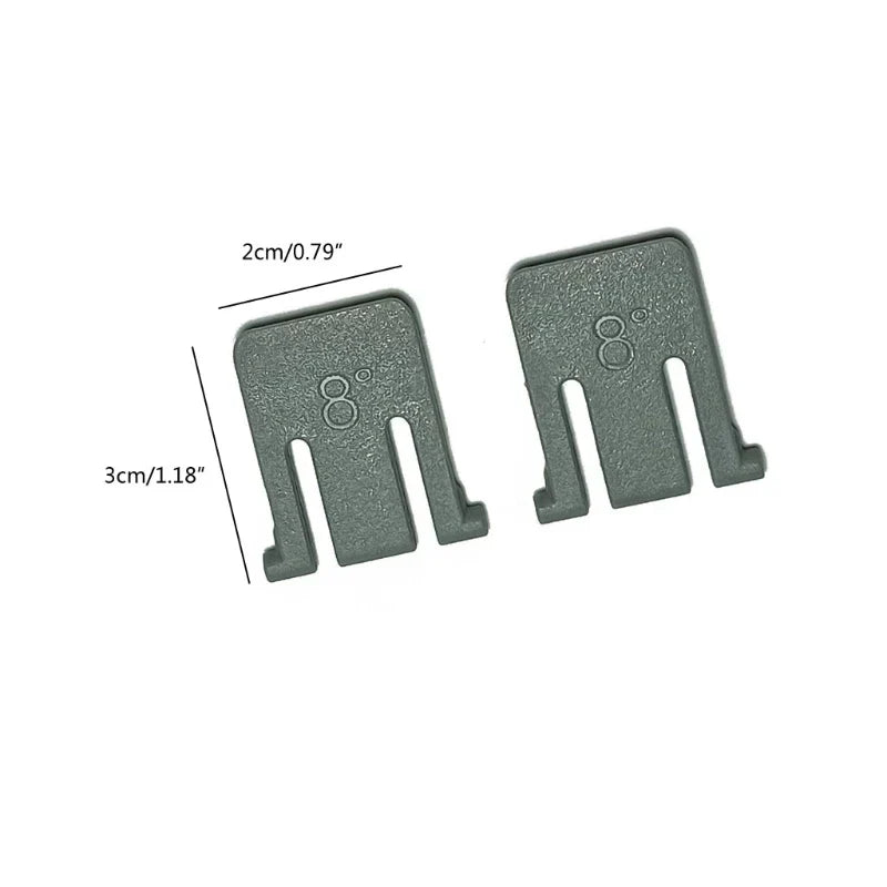 69HA 2 Pieces Gray Keyboard Bracket Leg Stand