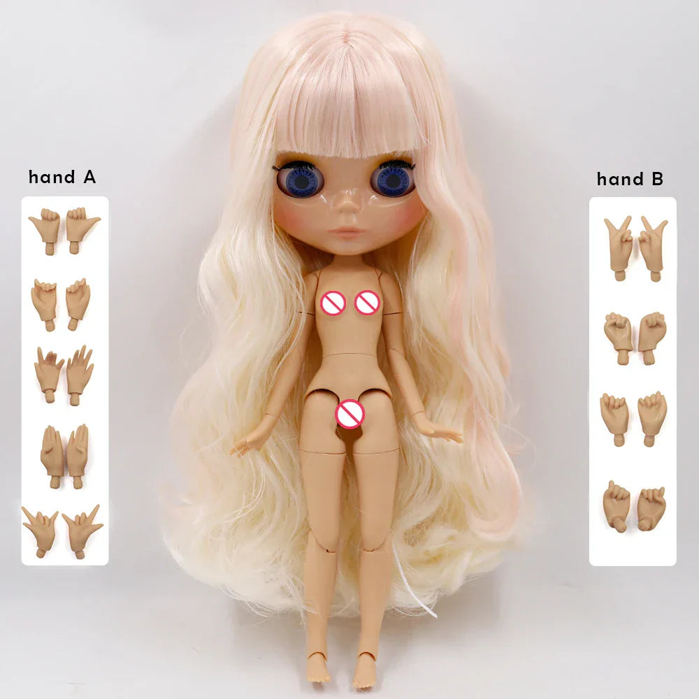ICY DBS Blyth Doll 1/6 Joint Body DIY BJD toys Fashion Dolls girl gift Special Offer on sale with hand set A&B