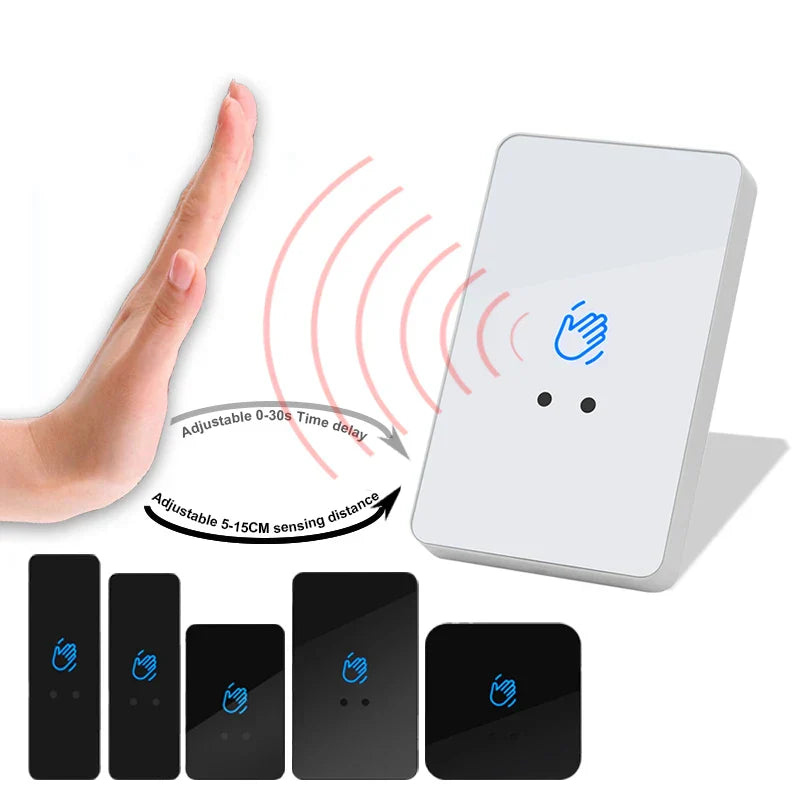 5pcs Touchless Exit Button Door Access Control Release