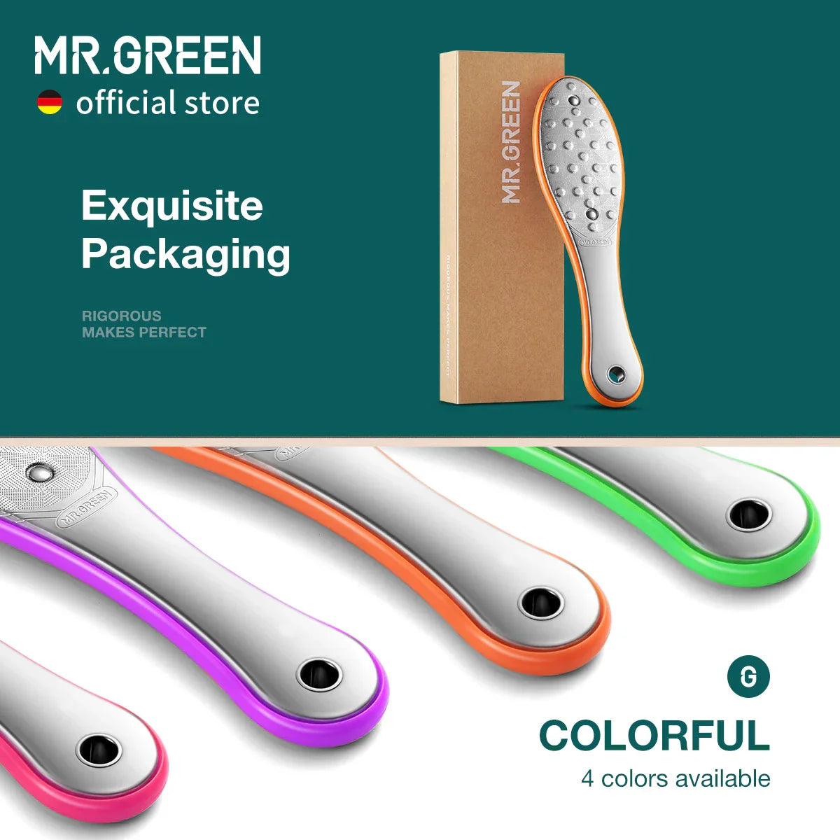 MR.GREEN Pedicure Foot Care Tools Foot File Rasps