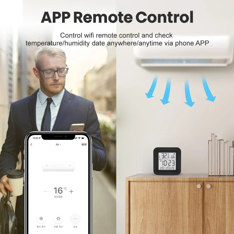 AVATTO Tuya WiFi IR Remote Control with Temperature